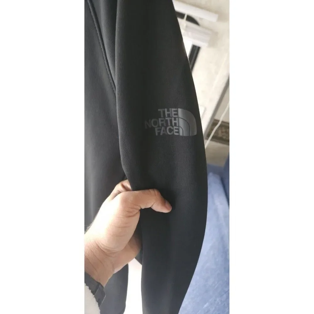 The North Face JB&A Softshell Full Zip Jacket Men’s Size M Black 100% Polyester